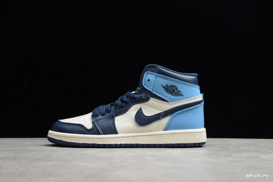 Cheap EP University 555088-140 Jordan Kids 1 Air Obsidian (555088-140) Blue Kid 0228